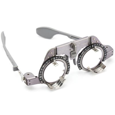 BDJSN Adjustable Optical Trial Lens Frame, Titanium Optic Trial Eye Optometry Lens Frame Test, PD 54-70mm for Optometry Vision Examination In Optical Shops, Hospitals