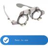 BDJSN Adjustable Optical Trial Lens Frame, Titanium Optic Trial Eye Optometry Lens Frame Test, PD 54-70mm for Optometry Vision Examination In Optical Shops, Hospitals view 3