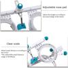 BDJSN Ultra-Light Optometry Frame, Adjustable Ultra-Light Professional Optometry Frame, Interpupillary Distance: 48-80 MM for Vision Care Centers, Eye Hospitals view 2