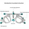 BDJSN Ultra-Light Optometry Frame, Adjustable Ultra-Light Professional Optometry Frame, Interpupillary Distance: 48-80 MM for Vision Care Centers, Eye Hospitals view 4
