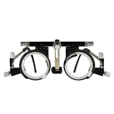 BDJSN Optometry Trial Frame, Optical Trial Lens Frame Eye Test, Interpupillary Specification: PD50-80mm, Adjustable Temple Length and Nose Pad Height for Eyesight Examination