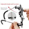 BDJSN Optometry Trial Frame, Optical Trial Lens Frame Eye Test, Interpupillary Specification: PD50-80mm, Adjustable Temple Length and Nose Pad Height for Eyesight Examination view 4