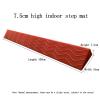 1-7.5cm High Threshold Ramps Portable Free Cutting Wheelchair Ramp Step Mats Entrance Kerb Ramps Non-Slip Solid Plastic for Bike Scooter Luggage Red,7.5CM view 2