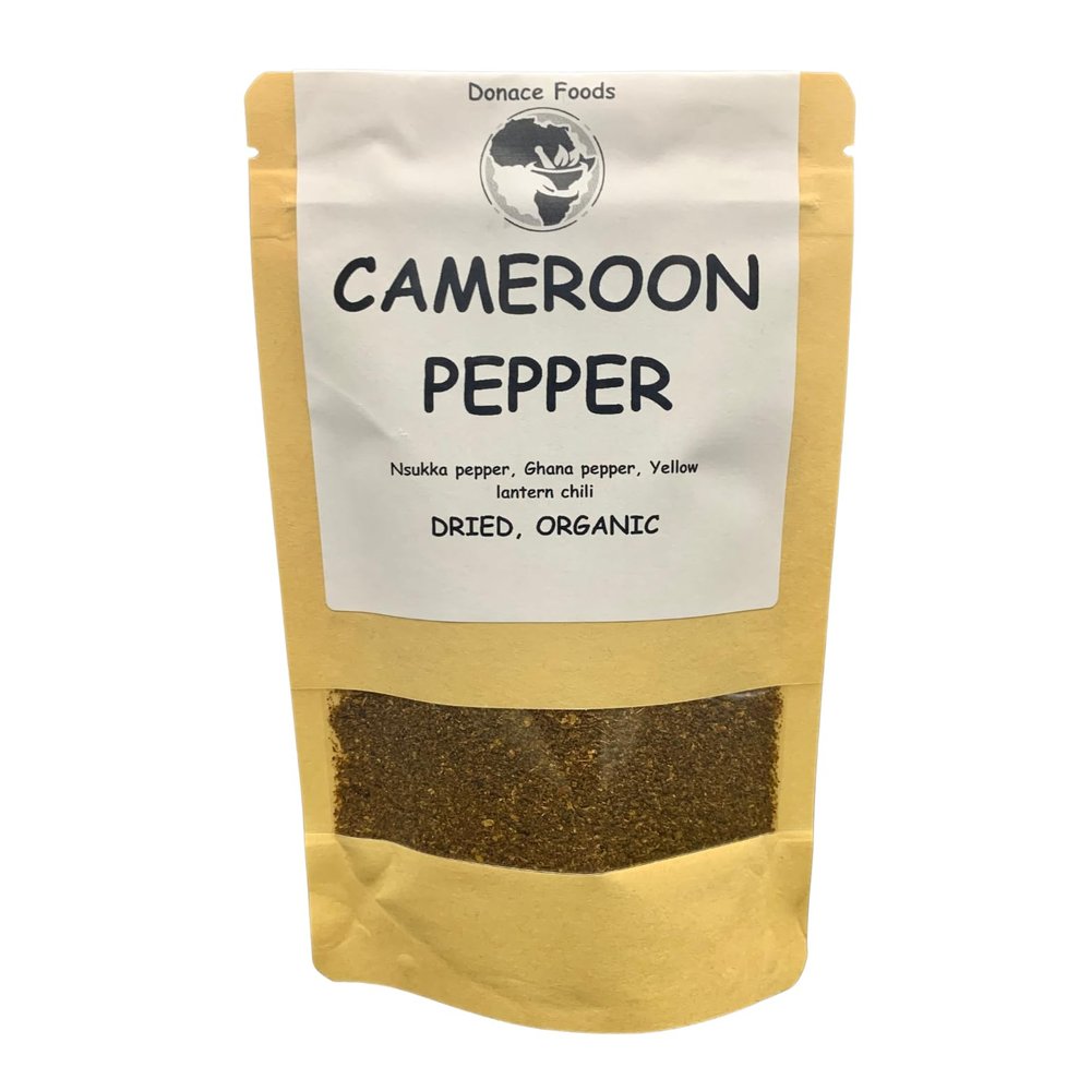 DONACE Foods Authentic Cameroon Pepper, Nsukka Pepper, Ghana Pepper (150 g)