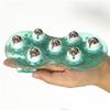 FrEshn Back Stretcher Roller Ball Body Massage Glove Anti-Cellulite Muscle Pain Relief Relax Massager For Neck Back Shoulder Buttocks Face Lift Tools Lower Back Stretcher (Size : Pink) view 3