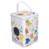 Laundry Powder Bin Iron Laundry Detergent Tin Laundry Pods Storage Container Washing Powder Storage Box for Home view 1