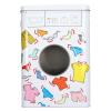 Laundry Powder Bin Iron Laundry Detergent Tin Laundry Pods Storage Container Washing Powder Storage Box for Home view 3