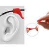 Ailan 12pcs Antislip Ear Hook Grip Anti-Dropping Ears Hooks Eyeglass Temple Tip Stoppers Eyewear Leg Cover Spectacle Holder Sunglasses, Pink view 2