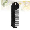 Beaupretty 2pcs Zinc Alloy Beard Comb for Men Sturdy Hair Styling Comb Portable Hair Accessories Useful Beard Supply for Daily Grooming and Salon Use view 4