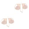 minkissy 2pcs Invisible Armpit Washable Underarm Absorbent Pads for Men Women Comfortable for Outdoor Use Prevents Sweat Stains and Odour view 1