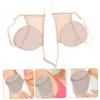 minkissy 2pcs Invisible Armpit Washable Underarm Absorbent Pads for Men Women Comfortable for Outdoor Use Prevents Sweat Stains and Odour view 3