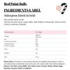 Red Paint Balls 900g Sweet Jar view 2