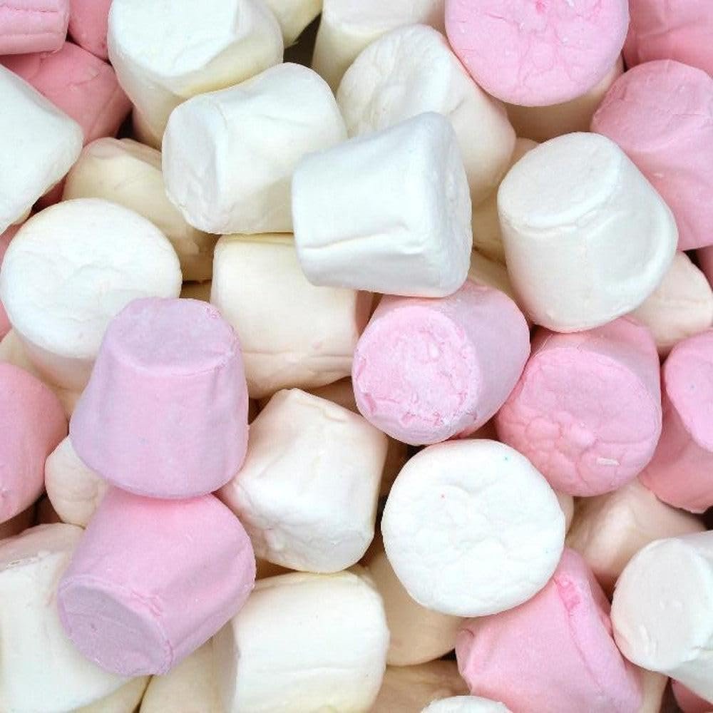 Pink & White Marshmallows 2kg Bulk Box