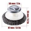 6Pcs Stainless Steel Wool Scrubber with Handle, Dish Scrubber Cleaning Supplies for Pots, Pans, Grills, Dishes view 2