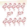 ABOOFAN 72pcs Hawaii Flamingo Lollipop Decor Lollipop Ornament Tropical Party Supplies Creative Decorations Pack view 2