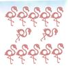 ABOOFAN 72pcs Hawaii Flamingo Lollipop Decor Lollipop Ornament Tropical Party Supplies Creative Decorations Pack view 3