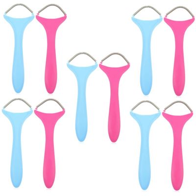 minkissy 10pcs Spring Facial Epilator Women Hair Removal Tool Threading Hair Removal Compact Design for Daily Use