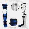 Knee Brace, Knee Ankle Foot Orthosis KAFO Brace Fixed Stiff Thigh Knee Joint Ankle Foot Spport and Ankle Fixator - Universal Size view 3
