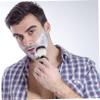 minkissy Barber Brush Manual Shaving Brush for Men Household Grooming Tool for Smooth Deep Cleansing Design for Father Day and Special Occasions view 4