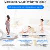 NGARY Multi-Function Pet Scale, Accurate Digital Scale with Intelligent Automatic Shutdown and Hold Function, Load Capacity Up To 100kg, 60cm Height Measurement, for Puppy, Cat, Adult Scale view 2