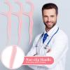 Baderke 200 Count Dental Floss Picks Bulk Non Breakable Dental Floss Flossers for Adults Tooth Picks Flossers Teeth Cleaning Dental Floss Flossers for Family Pack Travel (Light Pink) view 4