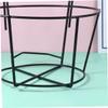 2pcs Window Box Planters Indoor Plant Hanger Indoor Planters Fence Hanging Baskets Flower Pot Hangers Hanging Fence Flowerpot Supporting Planter Holder Plant Pot Hanging Shelf Deck/9 ( Color : Black , view 2