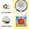 The Coconut Company Organic Condensed Coconut Milk, Mixed with Sugar to Make a Rich Sugary Cream, Use to add a Sweet hit to Desserts, or as a Topping for Cakes, 210g (Pack of 3) view 3