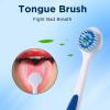 Frekare Tongue Brush (6 Pack), Tongue Cleaner for Adults & Kids, Oral Hygiene Essentials view 2