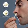 60 pcs nose wax sticks, nose hair wax applicator, nose hair remover, dual purpose nose hair wax sticks, plastic wax sticks, nose wax set, hair removal set, unisex, white view 4
