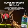 DD Teck Effective House Fly Insect Repellent for Indoor & Outdoor Use | Plant Based Essential Oil Blend | Repels Flies, Fleas, Ants & Mosquitoes | Protection | Family & Pet Safe (100ml Glass Dropper) view 2