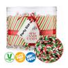 Candy Canes Bulk Buy for Christmas Gifts - Mini 250 x 5g Individually Wrapped Peppermint Green, Red & White Sweets Lolly Pops for Kids. Perfect for Decorating the Christmas Tree, Stocking Fillers view 2