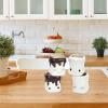 djuna Cute Marshmallow Cups, Hot Chocolate Mugs Hot Cocoa Mugs, Marshmallow Anniversary Wedding Christmas Valentine Birthday (no handle) view 2