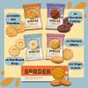 Border Biscuits Gift Set Biscuit Hamper (36 Biscuits) - x12 Border Biscuits Twin Packs 4 Varieties Bundled With Border Ginger Biscuits 135g - Biscuit Gift Box view 3
