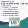Bee Venom Pain and Bone Healing Cream, Bee Venom Pain Cream, New Zealand Bee Venom Joint and Bone Therapy Cream for Arm, Waist, Back Hand Feet and Leg (3Pcs) view 3