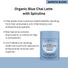 Sweet Revolution Blue Chai Latte with Spirulina Barista Blend (1 x 100g) tub. Caffeine Free, Gluten Free, Dairy Free, Refined Sugar-Free. view 3