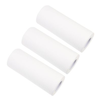 Anneome 3 Rolls Washable Kitchen Towel Bamboo Paper Dual Use Dish Cloths for Cleaning Surfaces Windows Floors and Countertops