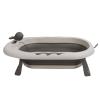 Folding Baby Temperature Sensing Bathtub for Dolphin Newborn Household Tub Temperature Realtime Temperature Bathtub Big Pail for Infant Steel Mop Handle Buckets (#3) view 1