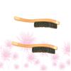 2pcs Brush Mustache Styling Comb Wood Beard Tools for Men Beard Grooming Comb Mustache Wax Comb Wood Mustache Comb Beard Care Comb Combs for Men Bamboo Man Comb Straighten view 4