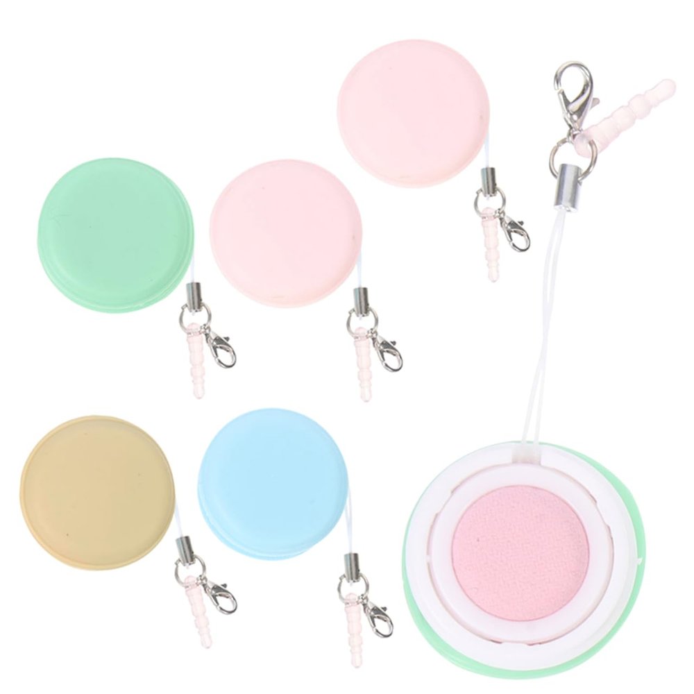 ABOOFAN 6pcs Macaron Phone Screen Wipe Eyeglasses Lens Cleaner Wiping Cloth for Glasses Camera Lens Screen Random Color