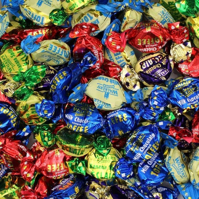 Assorted Toffees & Eclairs 2.5kg Bulk Bag