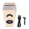 Double Edge Beard Trimmer with Rechargeable USB Removable Flexible Waterproof Wet and Dry Electric Hair Trimmer for Men Mustache Face Trimmer Metal view 1