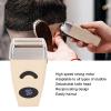Double Edge Beard Trimmer with Rechargeable USB Removable Flexible Waterproof Wet and Dry Electric Hair Trimmer for Men Mustache Face Trimmer Metal view 2