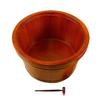 SilteD Bucket For Foot Bath,Sauna Accessories Sauna Bucket Water Bucket,Handmade Wooden Footbath Tubs,Foot Relaxing Barrel Present view 1