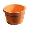 SilteD Bucket For Foot Bath,Sauna Accessories Sauna Bucket Water Bucket,Handmade Wooden Footbath Tubs,Foot Relaxing Barrel Present view 1