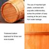 SilteD Bucket For Foot Bath,Sauna Accessories Sauna Bucket Water Bucket,Handmade Wooden Footbath Tubs,Foot Relaxing Barrel Present view 3