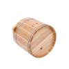 SilteD Bucket For Foot Bath,Sauna Accessories Sauna Bucket Water Bucket,Handmade Wooden Footbath Tubs,Foot Relaxing Barrel (Color : B) Present view 4