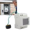 Ammeter Voltmeter Multimeter, Household AC Voltage Current Power Meter Single Phase Electrical for Automation Equipment (AC250-450V) view 4