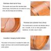 SilteD Bucket For Foot Bath,Sauna Accessories Sauna Bucket Water Bucket,Handmade Wooden Footbath Tubs,Foot Relaxing Barrel Present view 4