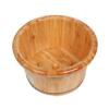 SilteD Sauna Wooden Bucket,Spa, Sauna,Soak,Handmade Massage Bucket Foot Bath,Foot Spa Wash Bucket Feet Bath Basin Tub Present view 1