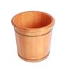 SilteD Sauna Wooden Bucket,Spa, Sauna,Soak,Handmade Massage Bucket Foot Bath,Foot Spa Wash Bucket Feet Bath Basin Tub Present view 2